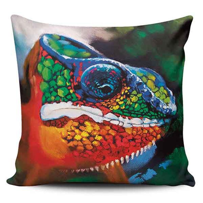 TAYRONA STORE - Funda Cojin Sin Relleno Camaleón 03
