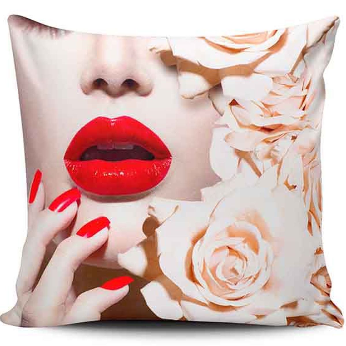 TAYRONA STORE - Funda Cojin Sin Relleno Cara Mujer Art 37