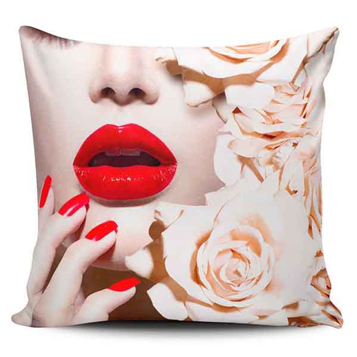 TAYRONA STORE - Funda Cojin Sin Relleno Cara Mujer Art 37