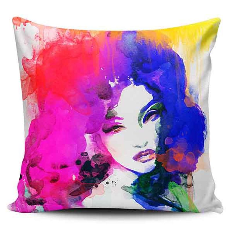 TAYRONA STORE - Funda Cojin Sin Relleno Cara Mujer Art 36