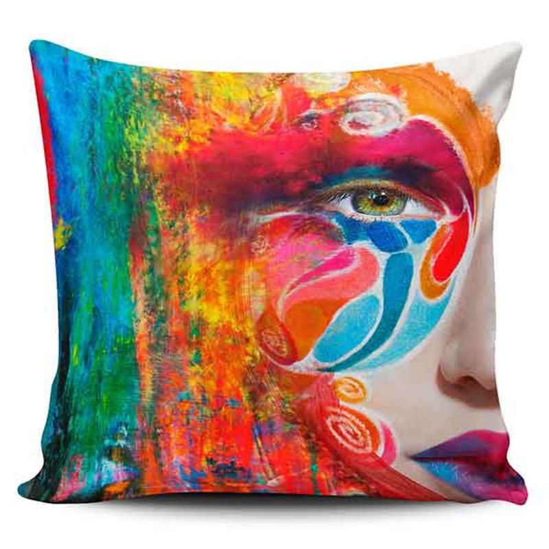 TAYRONA STORE - Funda Cojin Sin Relleno Cara Mujer Art 20