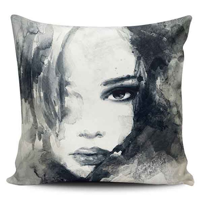 TAYRONA STORE - Funda Cojin Sin Relleno Cara Mujer Art 19