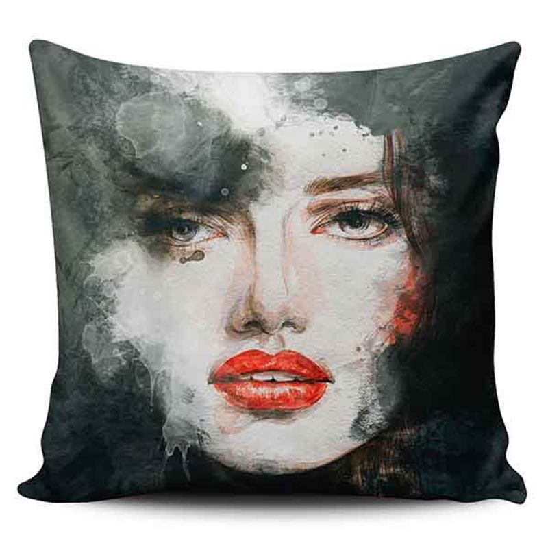 TAYRONA STORE - Funda Cojin Sin Relleno Cara Mujer Art 16
