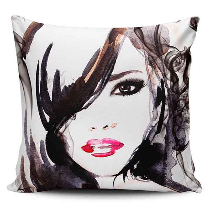 TAYRONA STORE - Funda Cojin Sin Relleno Cara Mujer Art 10