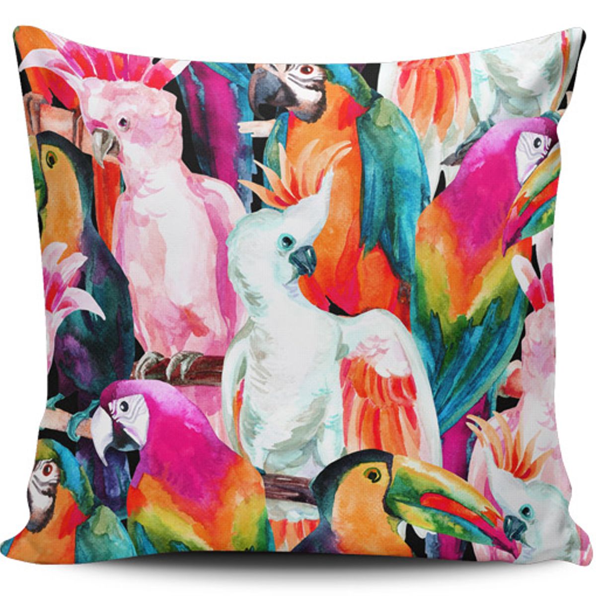 TAYRONA STORE - Funda Cojin Sin Relleno Pájaro 49