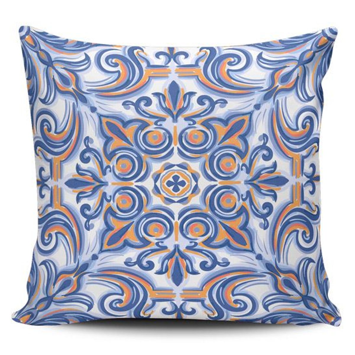 TAYRONA STORE - Funda Cojin Sin Relleno Azulejos Portugueses 02