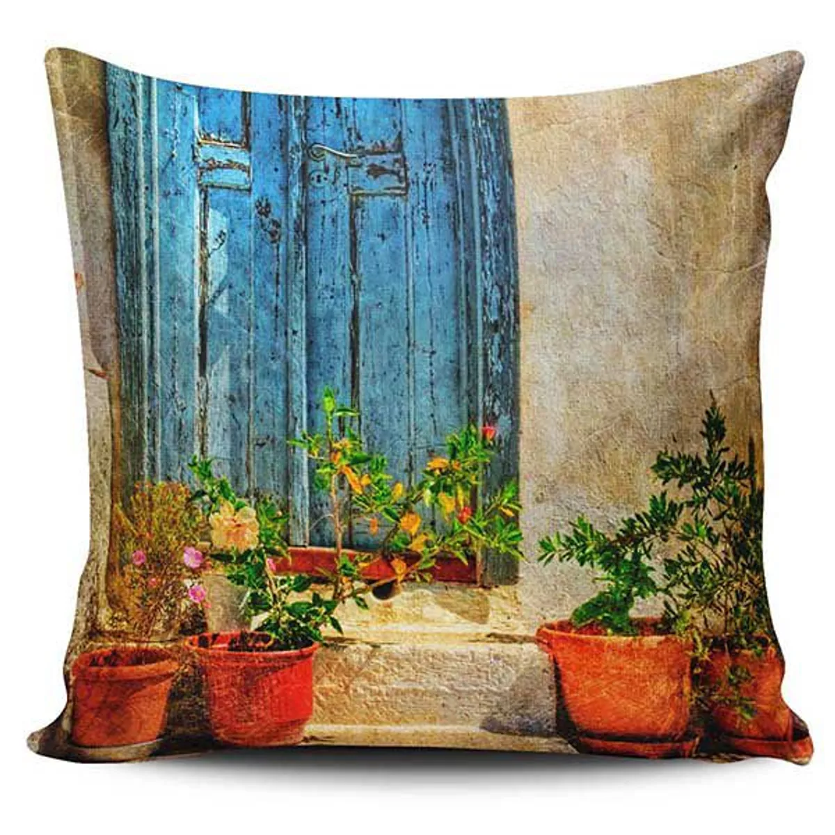 TAYRONA STORE - Funda Cojin Sin Relleno Puerta Vintage 03