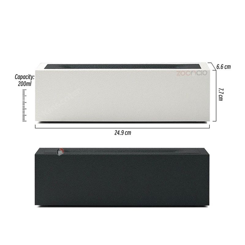 GENERICO - Difusor De Aroma De Llama Humidificador Chimenea Decorativa Negro