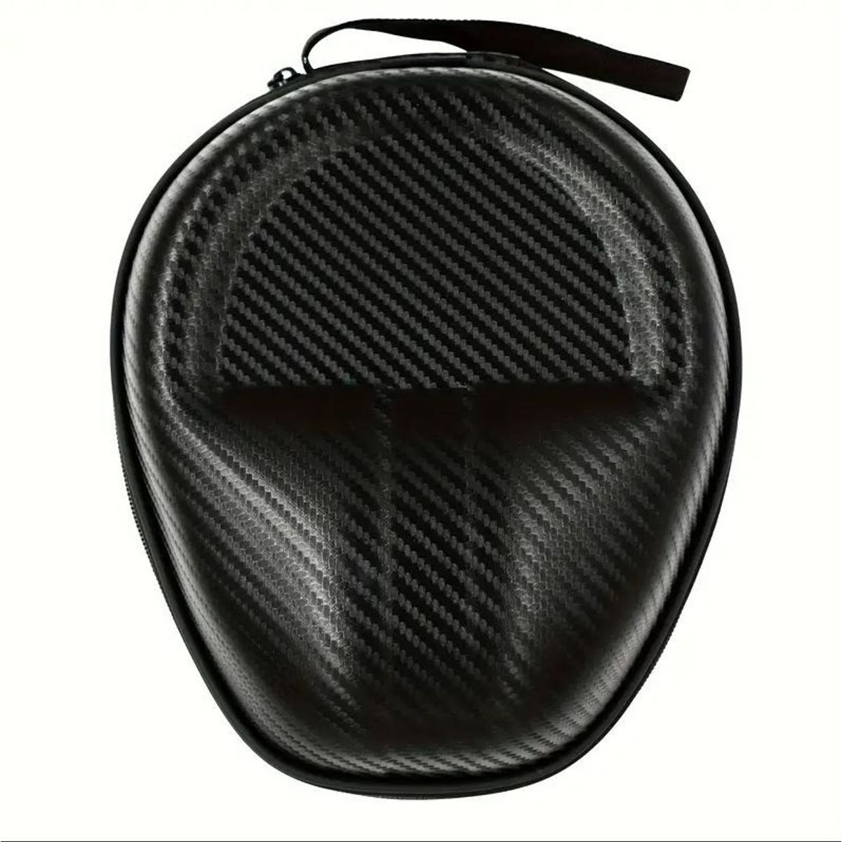 GENERICO - Estuche Negro de Rayas para Audifonos de Diadema