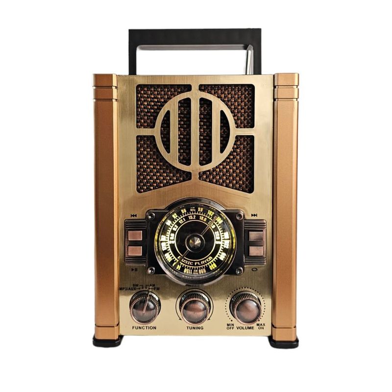 GENERAL - Radio Tipo Rockola Bluetooth NS-6619BT AM-FM