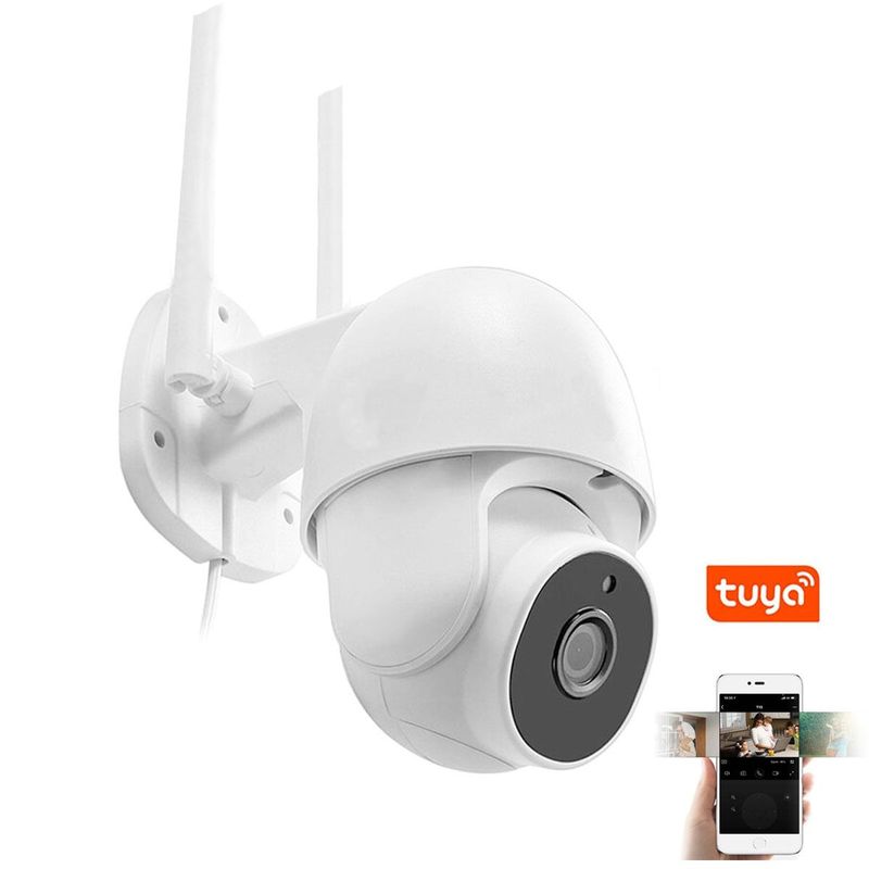 GENERICO - Camara Ip Seguridad Vigilancia Exterior Interior 1080p Tuya