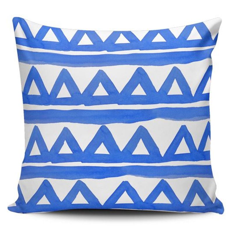 TAYRONA STORE - Funda Cojin Sin Relleno Patrón Azul 16