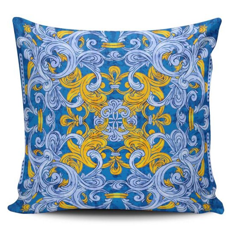 TAYRONA STORE - Funda Cojin Sin Relleno Azulejos Portugueses 17