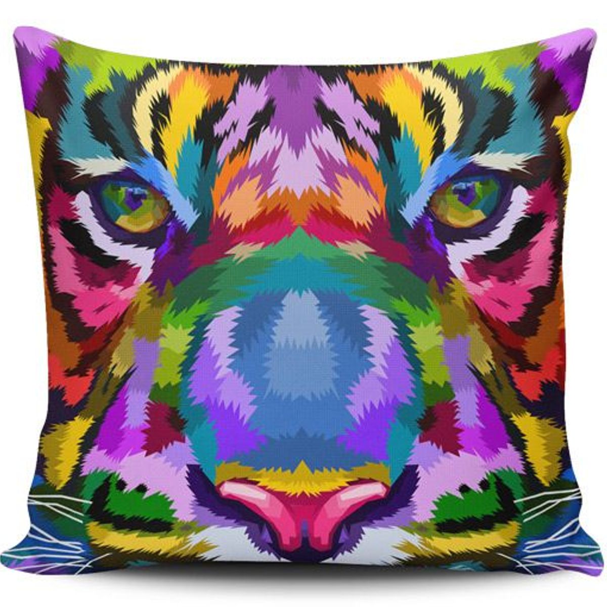 TAYRONA STORE - Funda Cojin Sin Relleno Tigre Colores 56