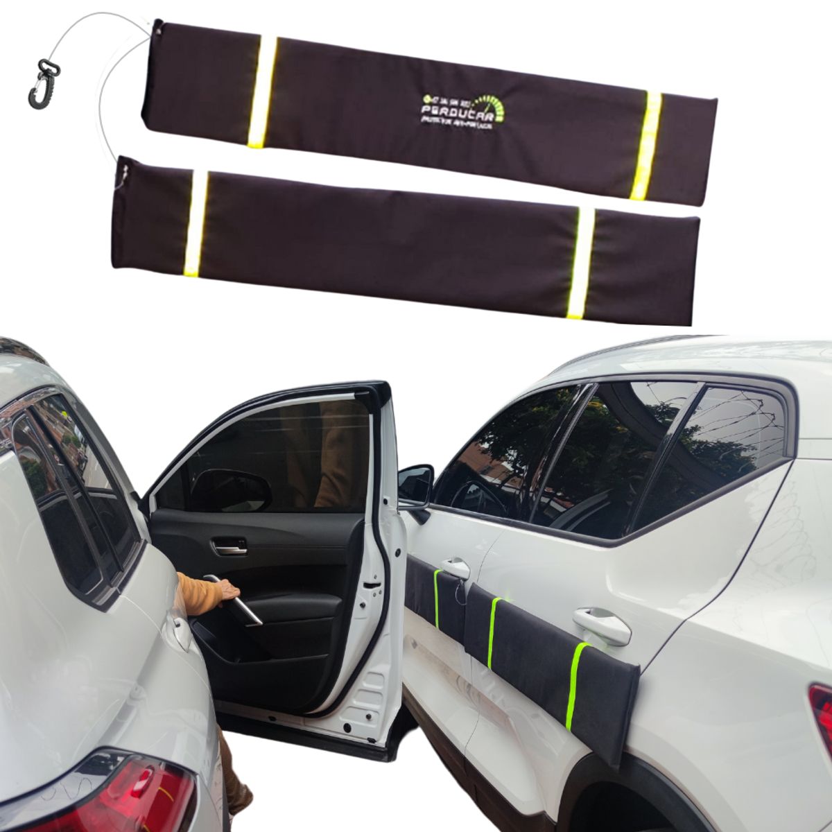 GENERICO - Protector Puerta Carro Magnético Antiportazo Maxpro 1lado2u