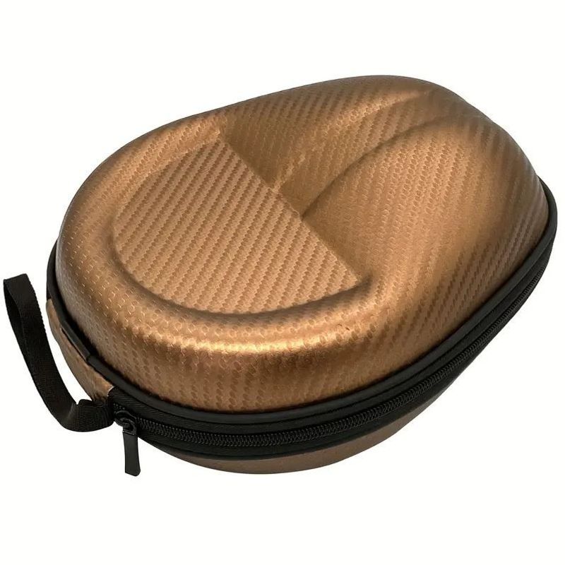GENERICO - Estuche Bronce para Audifonos de Diadema