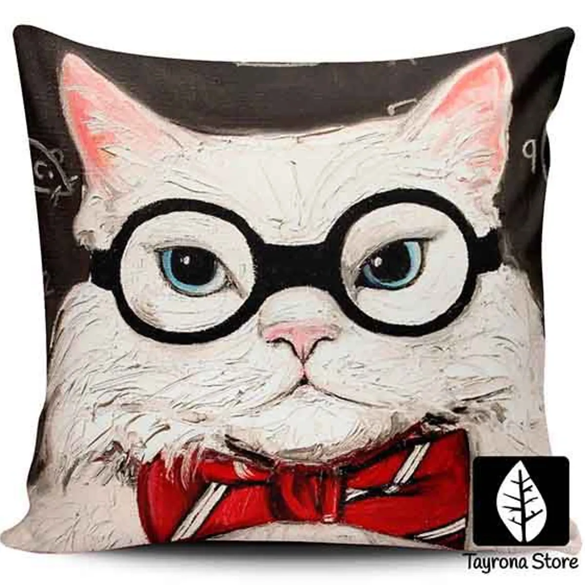 TAYRONA STORE - Funda Cojin Sin Relleno Sagittarius Gato 24