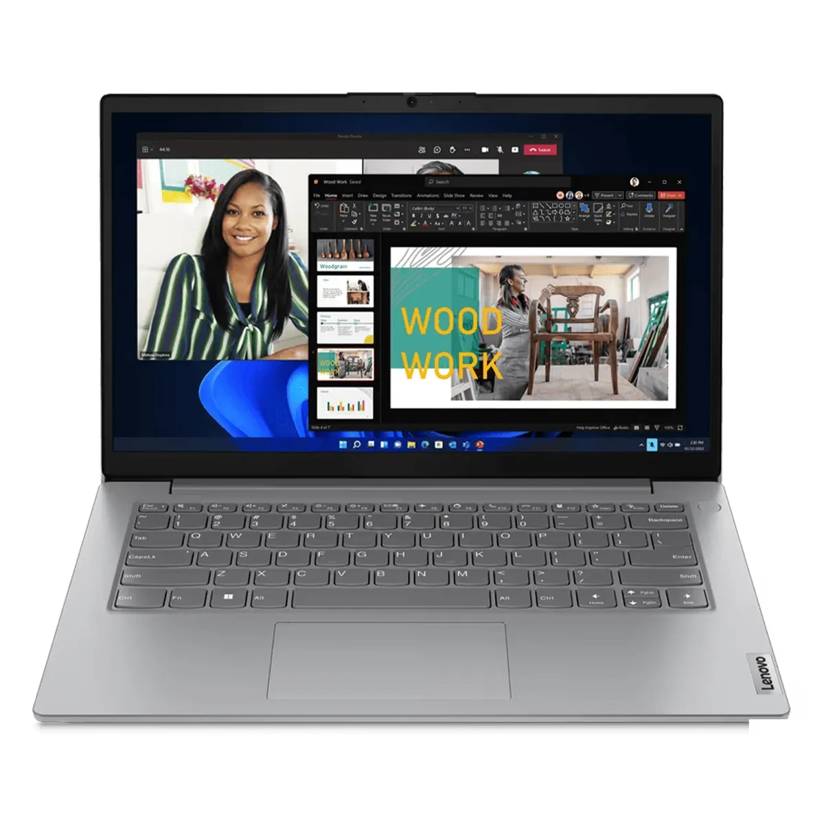 Lenovo - Portátil V14 G4 Amd Ryzen 3 7320U DDR5 16GB SSD 256GB 14" FHD