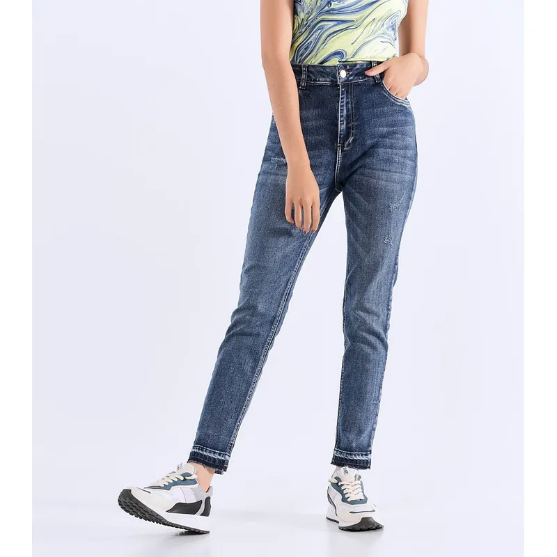 TYPER - Jean Tiro Alto Para Mujer Skinny Typer