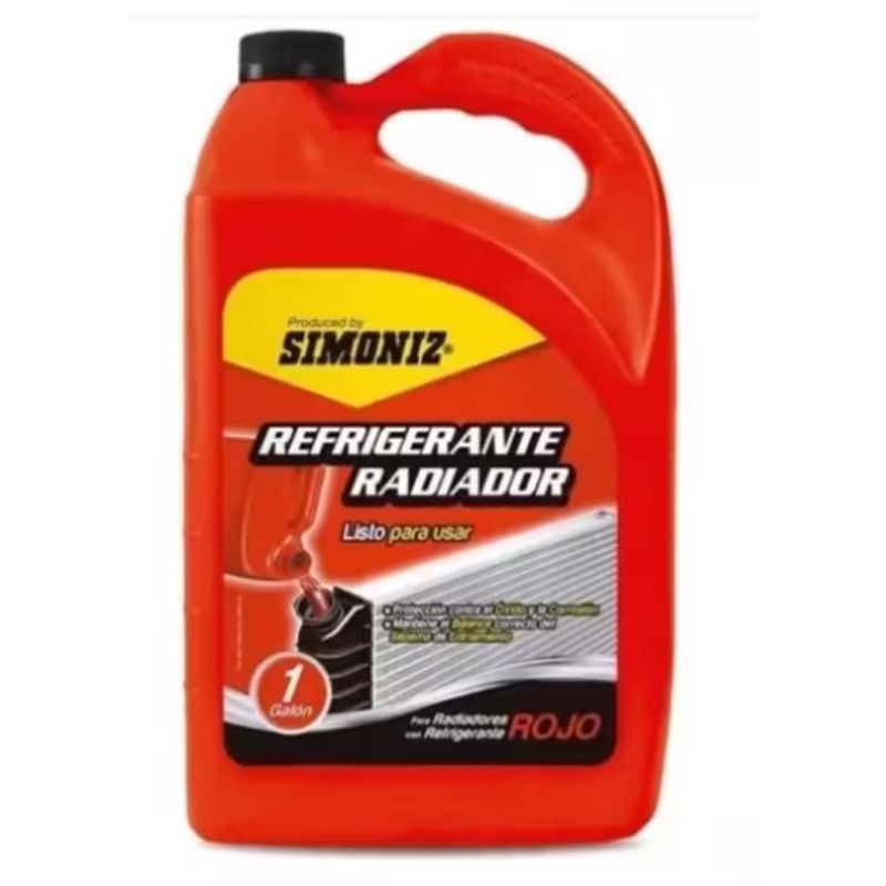 GENERICO - Refrigerante rojo simoniz 1 galón dr-003