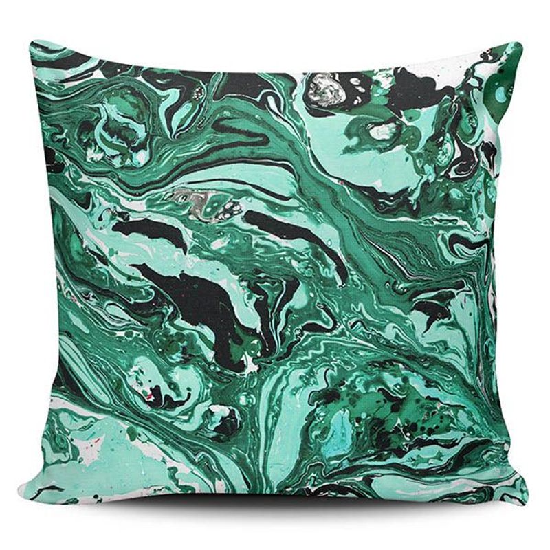 TAYRONA STORE - Funda Cojin Sin Relleno Mármol Textura En Pintura 07