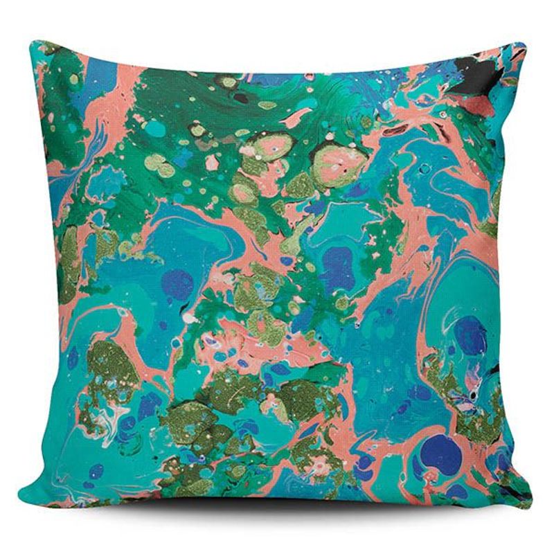 TAYRONA STORE - Funda Cojin Sin Relleno Mármol Textura En Pintura 13