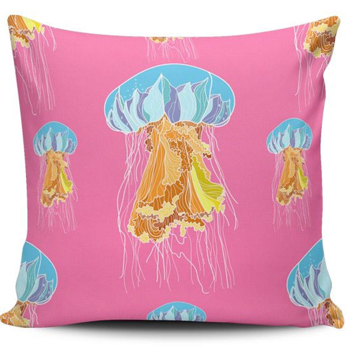 TAYRONA STORE - Funda Cojin Sin Relleno Medusas 02