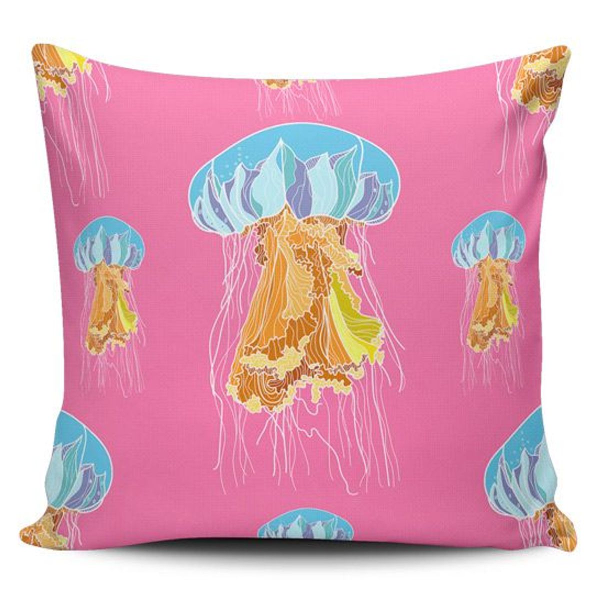 TAYRONA STORE - Funda Cojin Sin Relleno Medusas 02