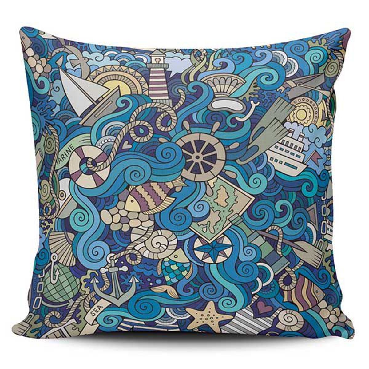 TAYRONA STORE - Funda Cojin Sin Relleno Náutica 01