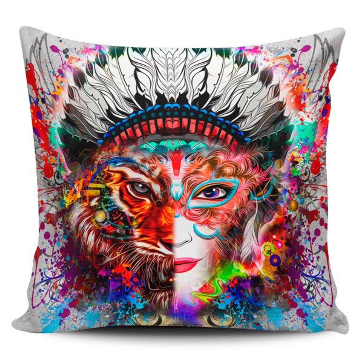 TAYRONA STORE - Funda Cojin Sin Relleno Ojos Colores 06