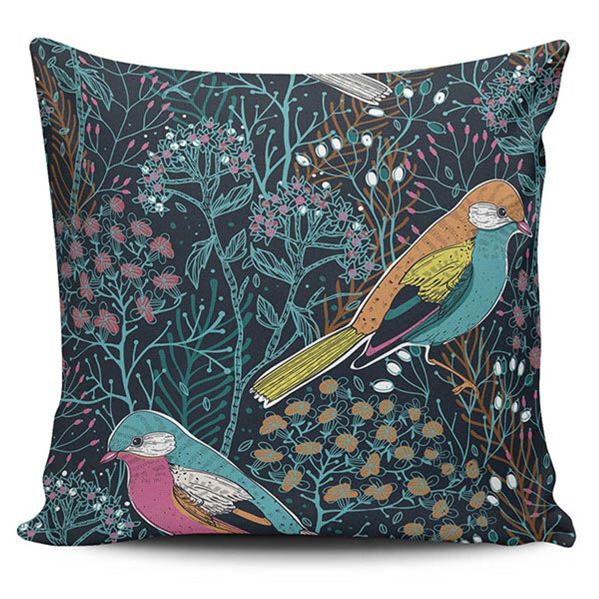 TAYRONA STORE - Funda Cojin Sin Relleno Pájaro 07