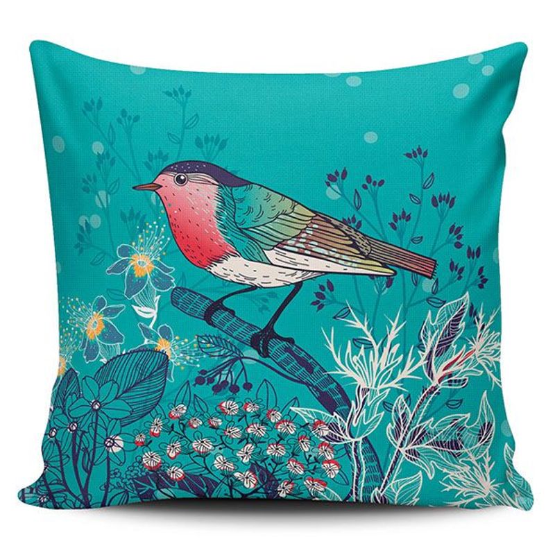 TAYRONA STORE - Funda Cojin Sin Relleno Pájaro 12