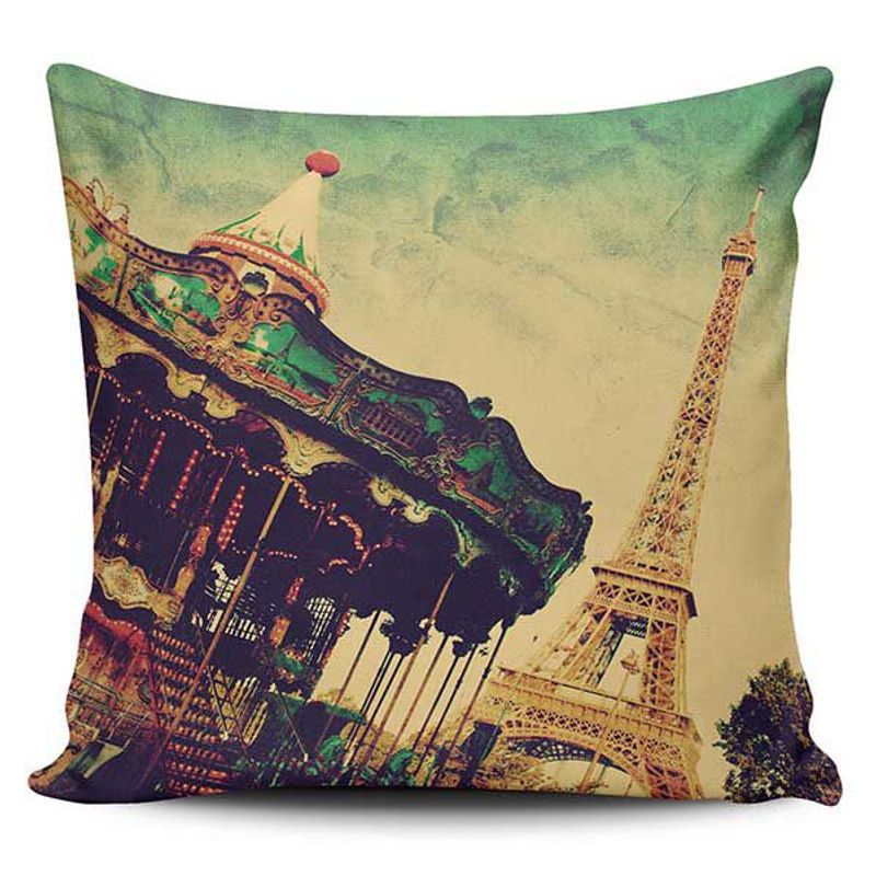 TAYRONA STORE - Funda Cojin Sin Relleno Paris 20 Vintage