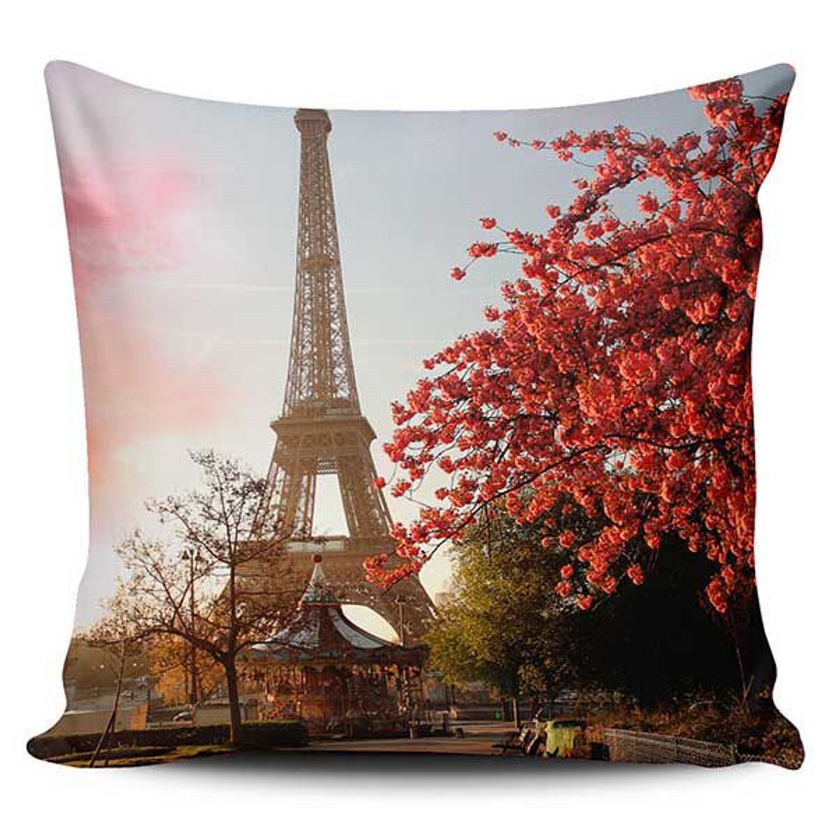 TAYRONA STORE - Funda Cojin Sin Relleno Paris Torre Eiffel 13