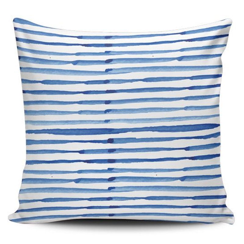 TAYRONA STORE - Funda Cojin Sin Relleno Patrón Azul 01
