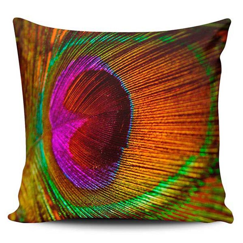 TAYRONA STORE - Funda Cojin Sin Relleno Pavo Plumas 04