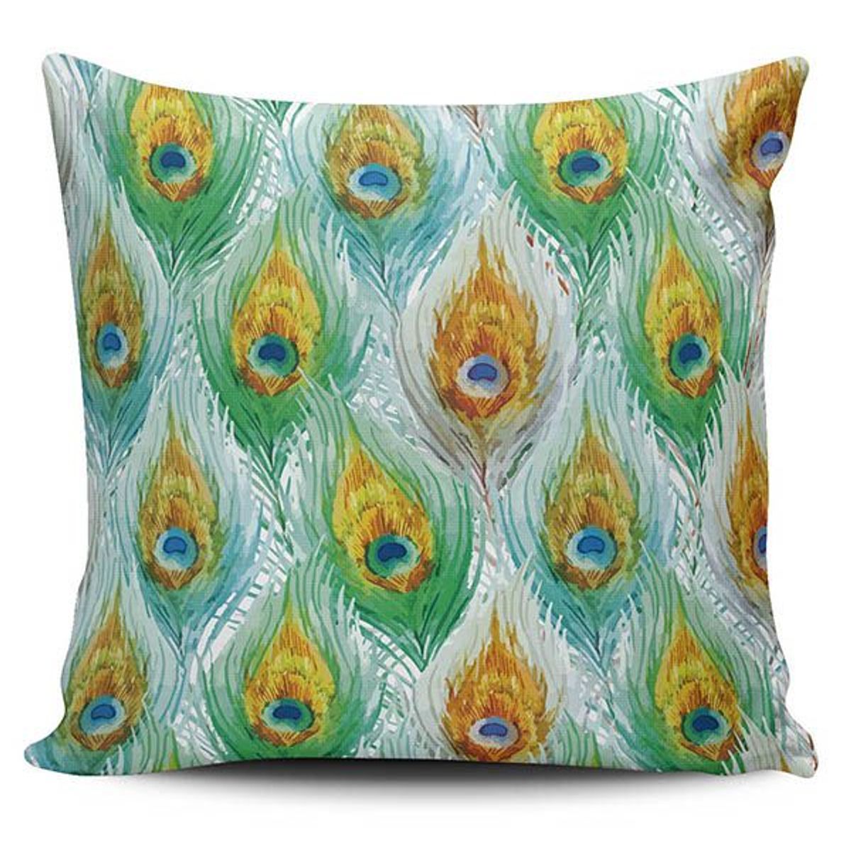 TAYRONA STORE - Funda Cojin Sin Relleno Pavo Plumas 11