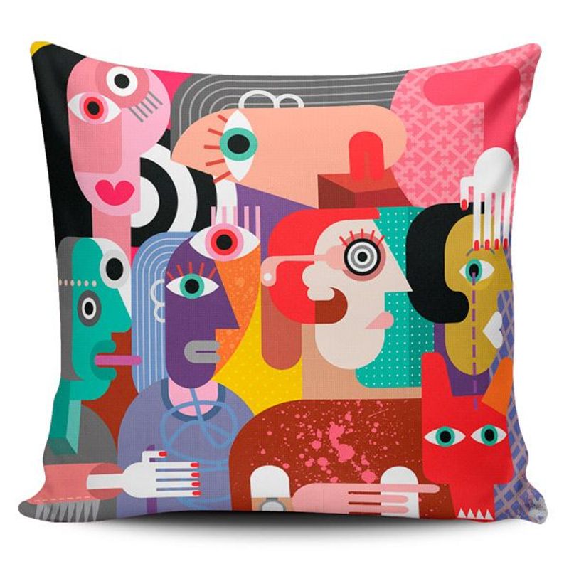 TAYRONA STORE - Funda Cojin Sin Relleno Picasso 05