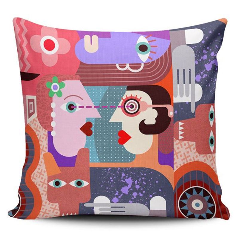 TAYRONA STORE - Funda Cojin Sin Relleno Picasso 06