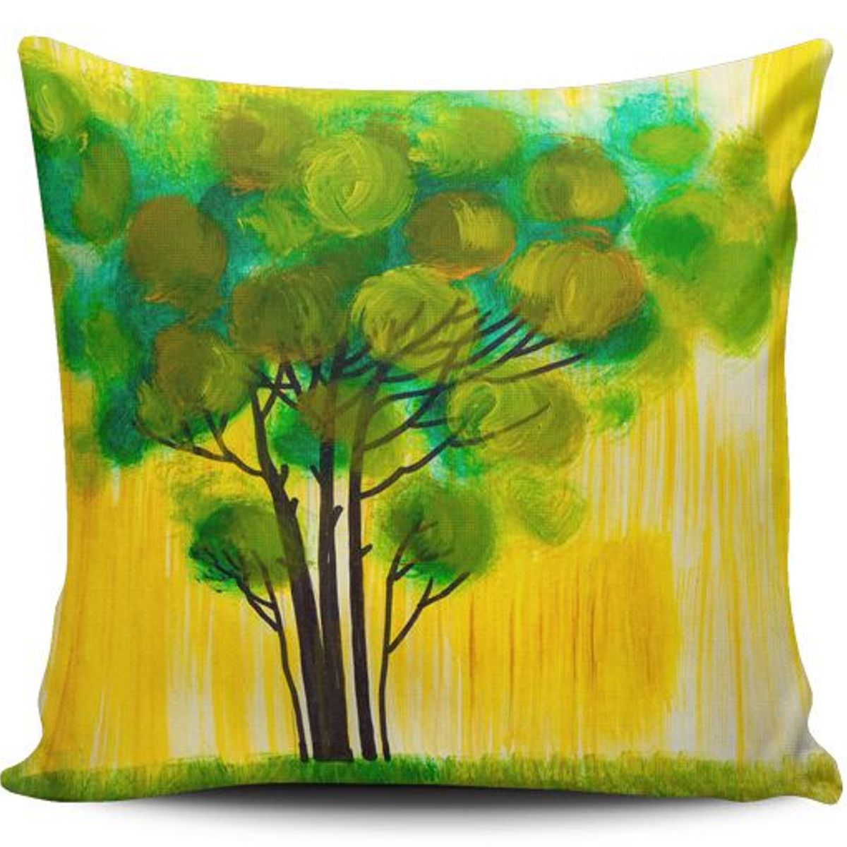 TAYRONA STORE - Funda Cojin Sin Relleno Pintura Arboles 48