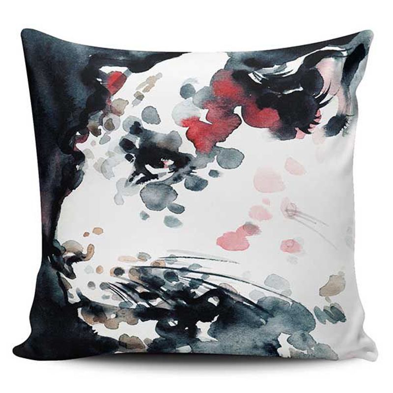 TAYRONA STORE - Funda Cojin Sin Relleno Pintura Guepardo 02