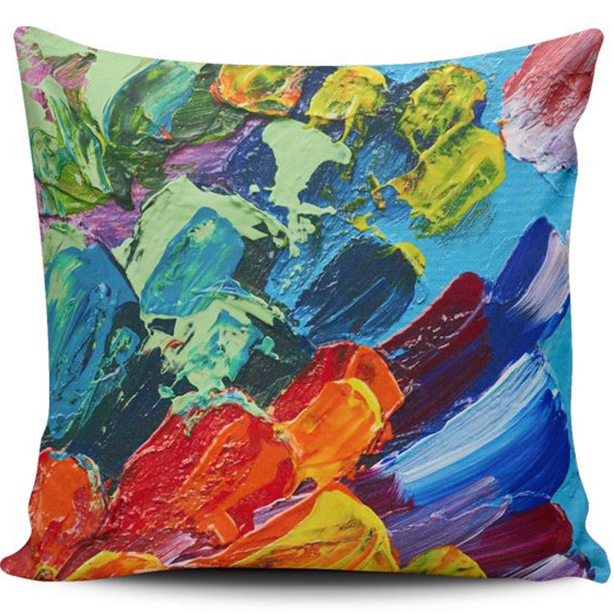 TAYRONA STORE - Funda Cojin Sin Relleno Pintura Pincel