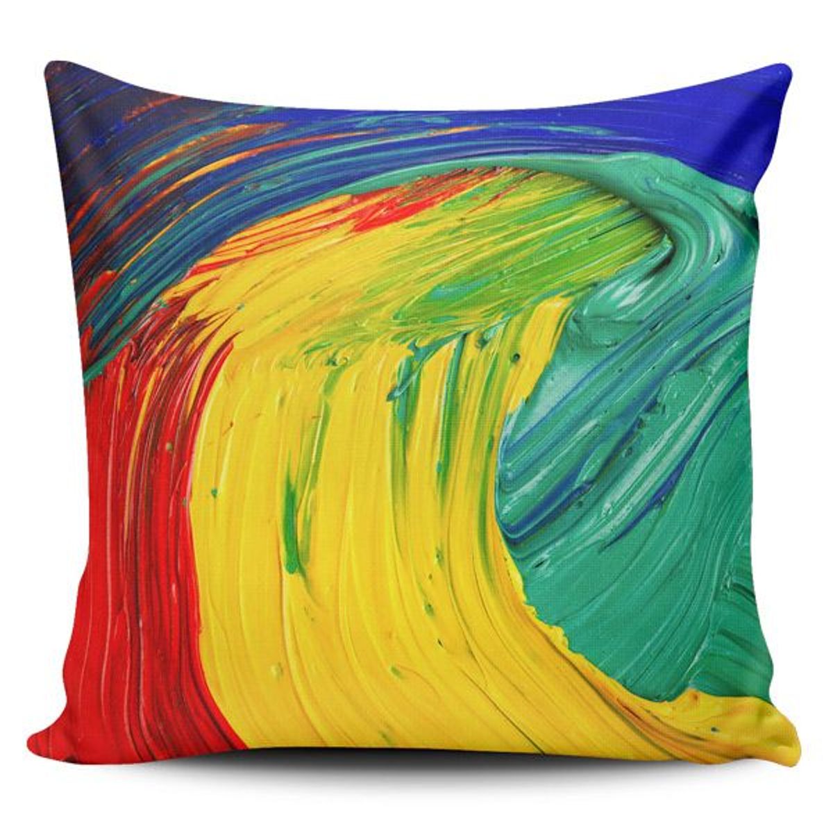 TAYRONA STORE - Funda Cojin Sin Relleno Pintura Pincel 03