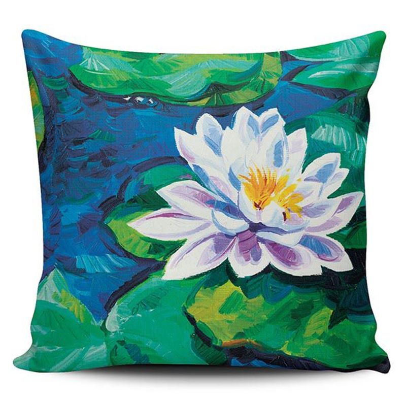 TAYRONA STORE - Funda Cojin Sin Relleno Pinturas Flores Vintage 18