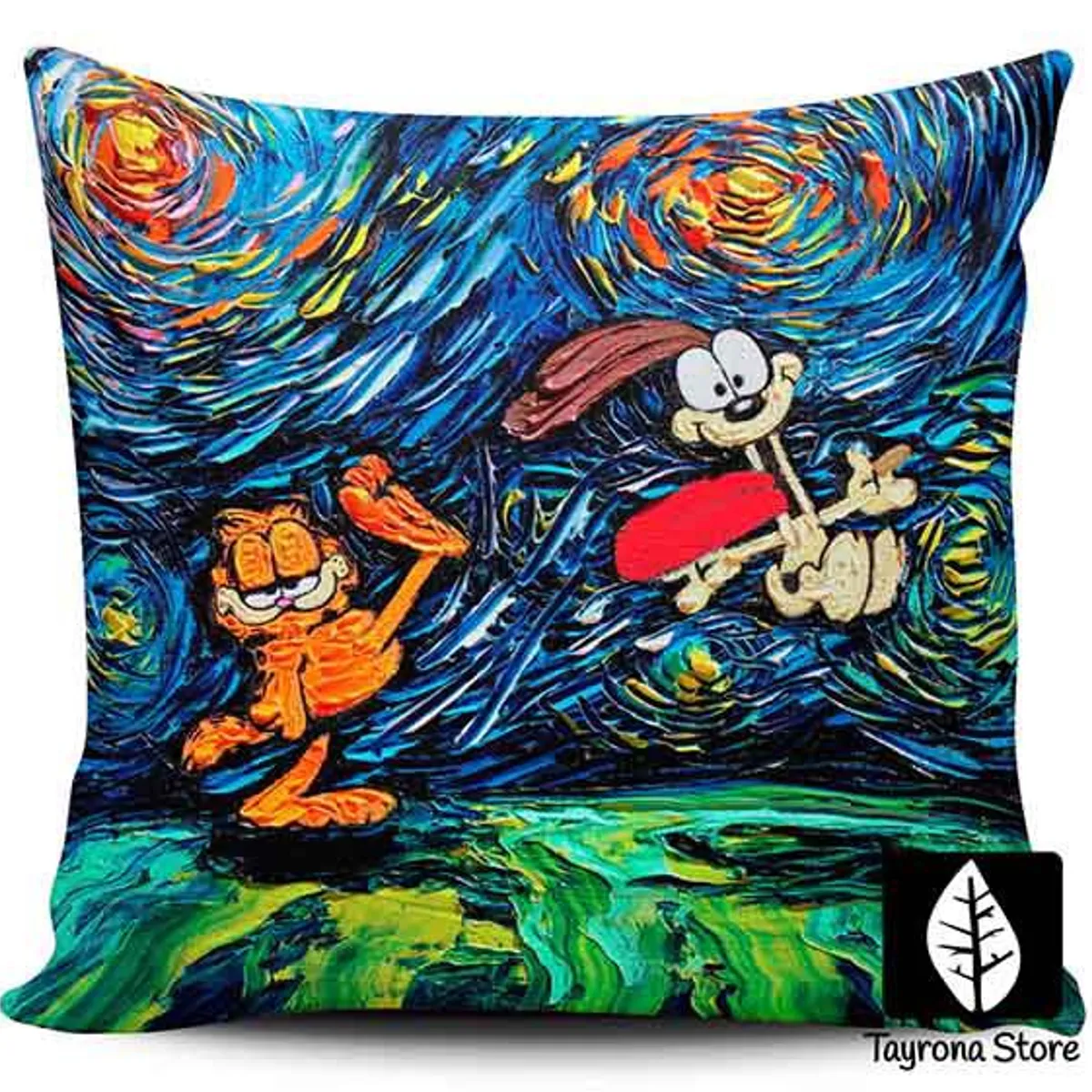 TAYRONA STORE - Funda Cojin Sin Relleno Sagittarius Garfield 01