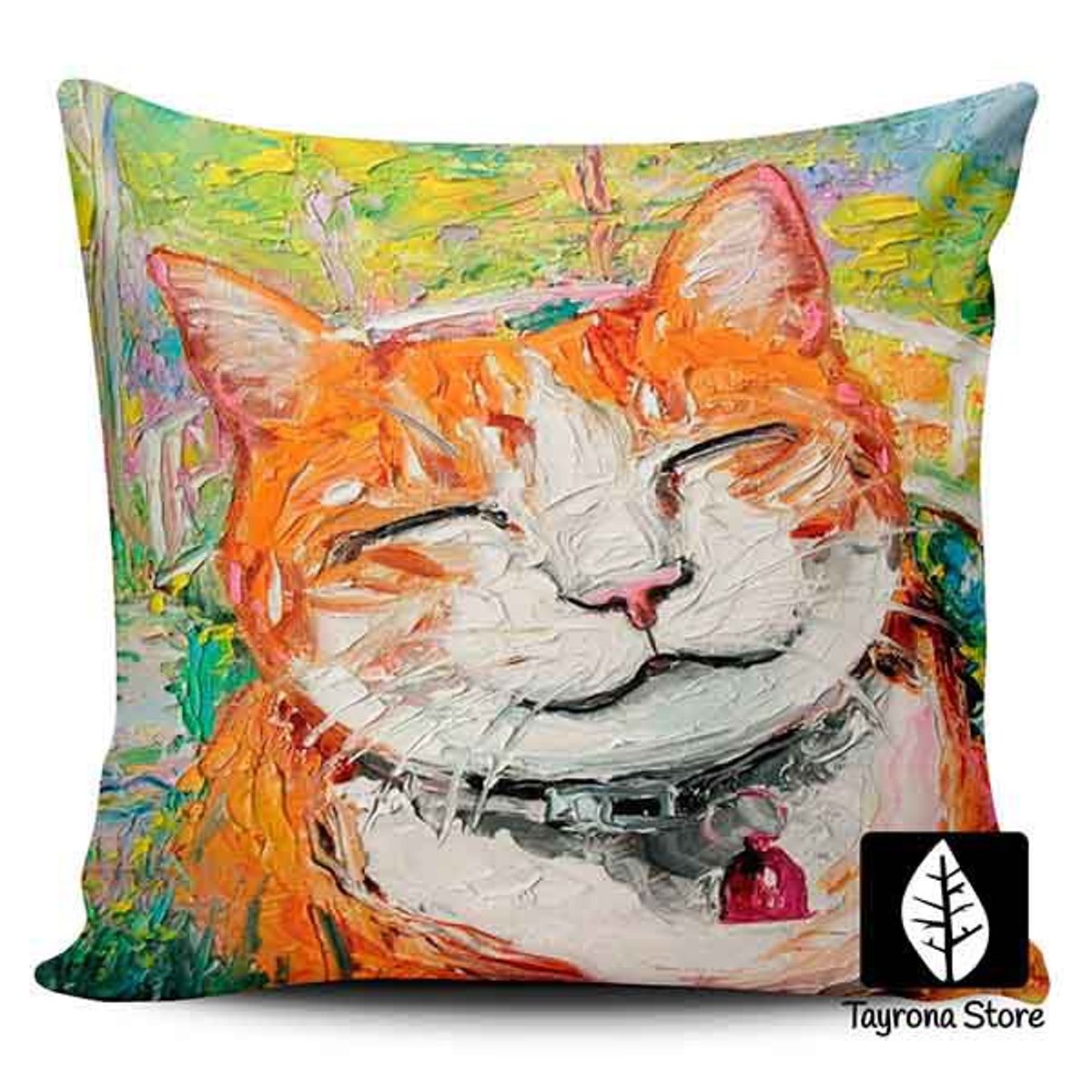 TAYRONA STORE - Funda Cojin Sin Relleno Sagittarius Gato 26