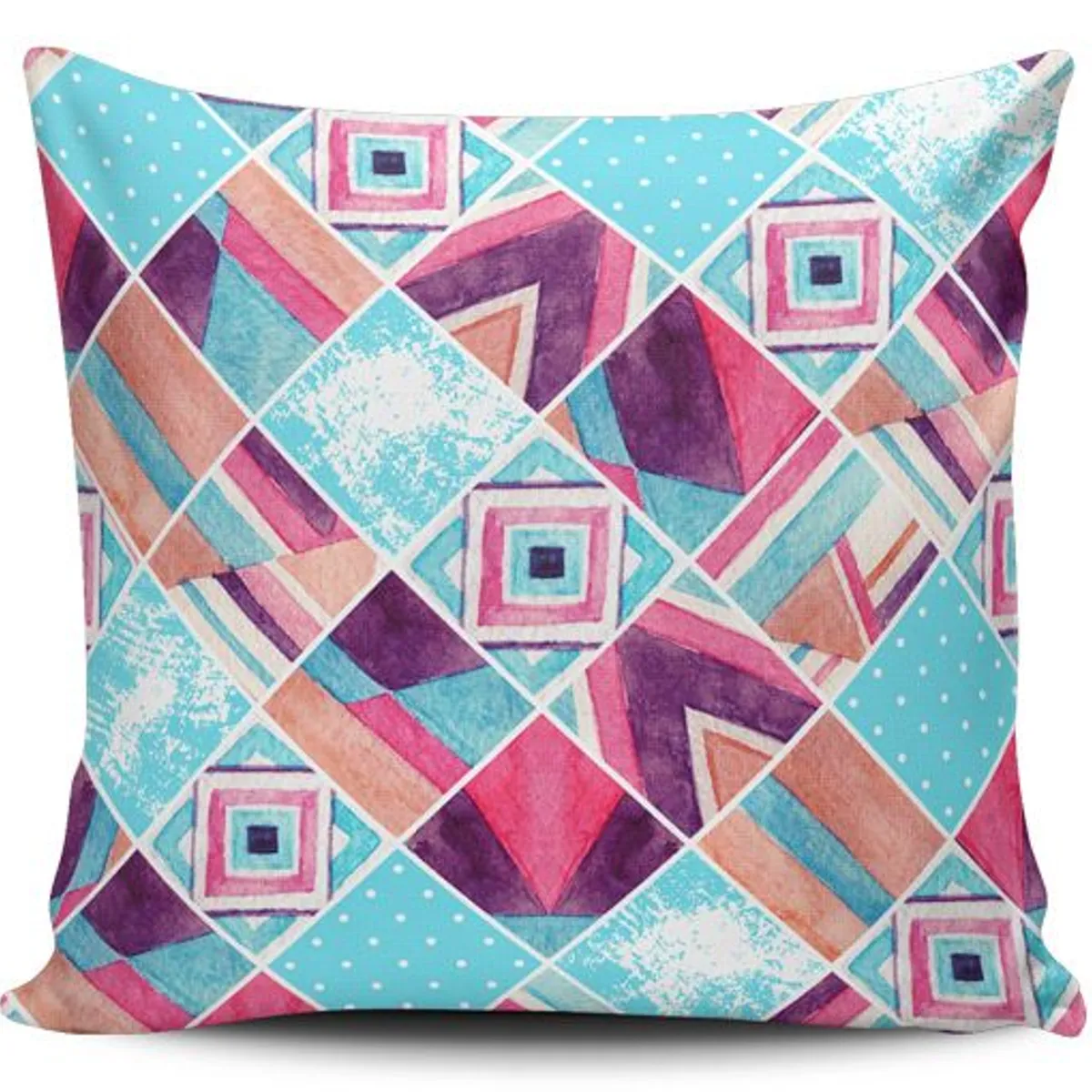 TAYRONA STORE - Funda Cojin Sin Relleno Rombos Colores