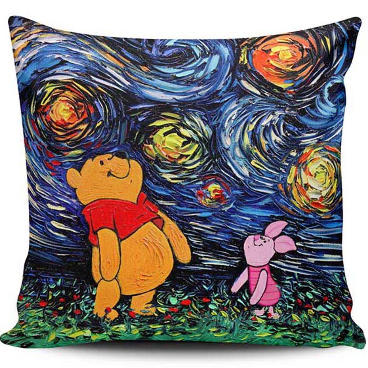 TAYRONA STORE - Funda Cojin Sin Relleno Sagittarius Winnie Pooh 01
