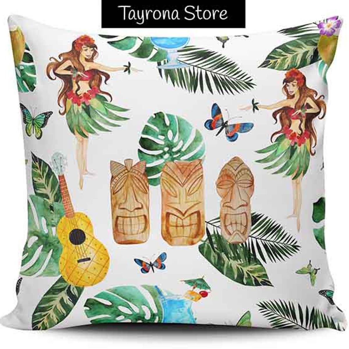 TAYRONA STORE - Funda Cojin Sin Relleno Set Aloha 06