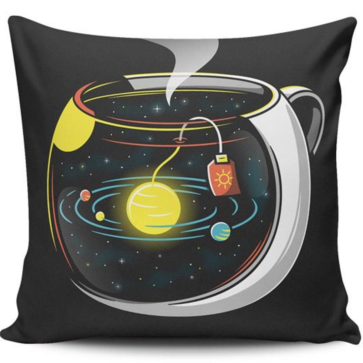 TAYRONA STORE - Funda Cojin Sin Relleno Sistema Solar Te